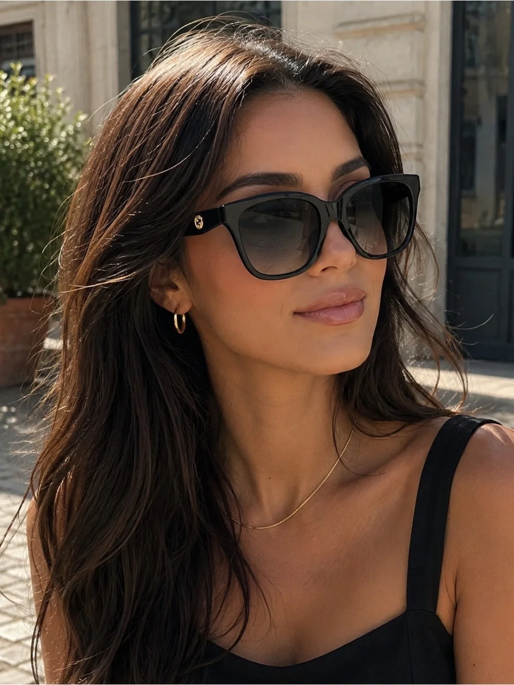 NEW Gucci 56MM square sunglasses